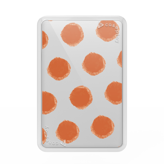 Premium Card Wallet［ Original - Favorite Color Polka Dots - Red ］