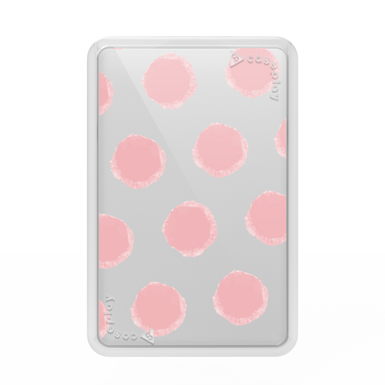 Premium Card Wallet［ Original - Favorite Color Polka Dots - Pink ］