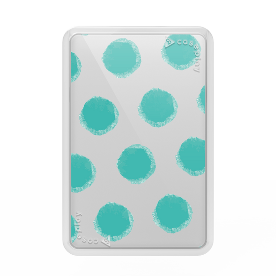 Premium Card Wallet［ Original - Favorite Color Polka Dots - Green ］