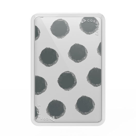 Premium Card Wallet［ Original - Favorite Color Polka Dots - Black ］