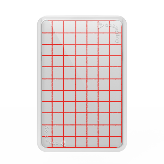 Premium Card Wallet［ Original - Favorite Color Check - Red ］