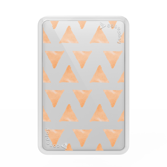 Premium Card Wallet［ Original - Favorite Color Triangle - Orange ］