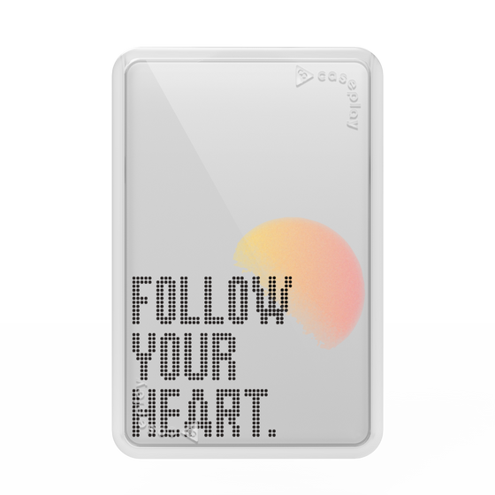 Premium Card Wallet［ Original - Dot Overlay - FOLLOW YOUR HEART/A ］