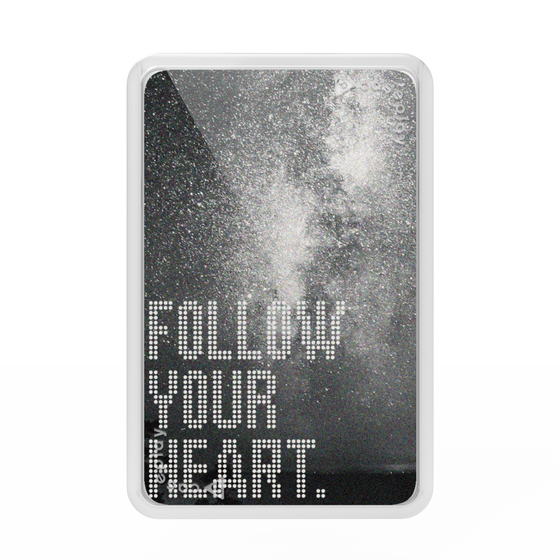 Premium Card Wallet［ Original - Dot Overlay - FOLLOW YOUR HEART/B ］