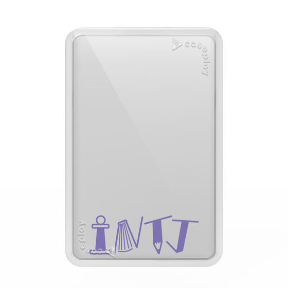 Premium Card Wallet［ Original - INTJ Architect - Alphabet ］