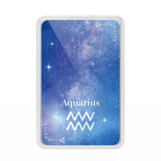 Premium Card Wallet［ STARRY SIGNS - Original - Aquarius ］