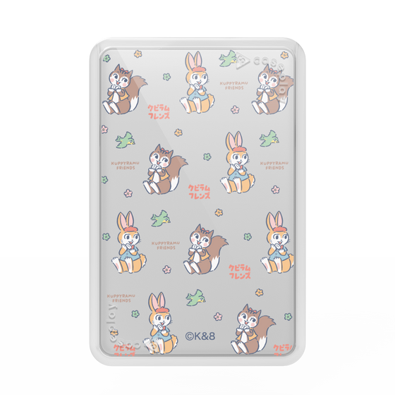Premium Card Wallet［ Kuppyramu Friends - Face ］
