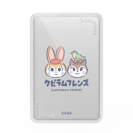 Premium Card Wallet［ Kuppyramu Friends - Logo - Nakayoshi  ］