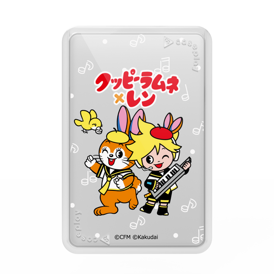 Premium Card Wallet［ Hatsune Miku × Kuppy Ramune – Kagamine Len × Kuppy – Chibi Illustration ］
