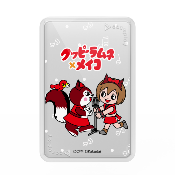 Premium Card Wallet［ Hatsune Miku × Kuppy Ramune – MEIKO × Ram – Chibi Illustration ］