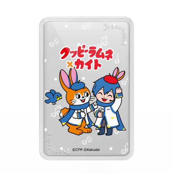Premium Card Wallet［ Hatsune Miku × Kuppy Ramune – KAITO × Kuppy – Chibi Illustration ］