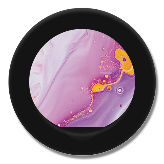 Smart Grip Stand [ Black ]［ Color Rain - Original - Moonlit Mauve ］