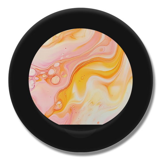 Smart Grip Stand [ Black ]［ Color Rain - Original - Tangerine Mist ］
