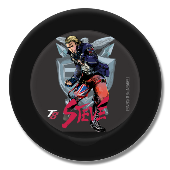 Smart Grip Stand [ Black ]［ TEKKEN - Steve Fox ］