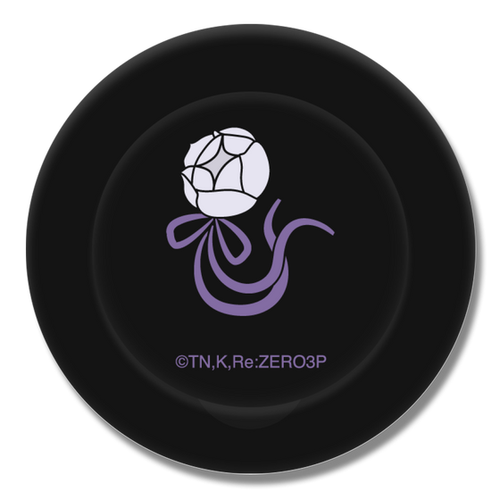 Smart Grip Stand [ Black ]［ Re:ZERO -Starting Life in Another World- Emilia - Motif ］