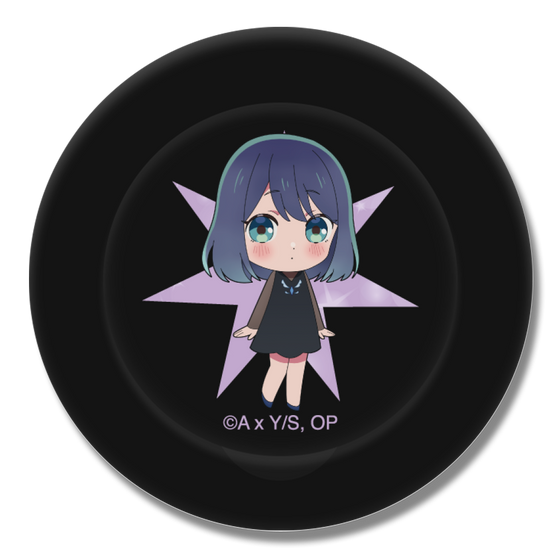 Smart Grip Stand [ Black ]［ 【OSHI NO KO】 -  Akane Kurokawa - Mini Character ］