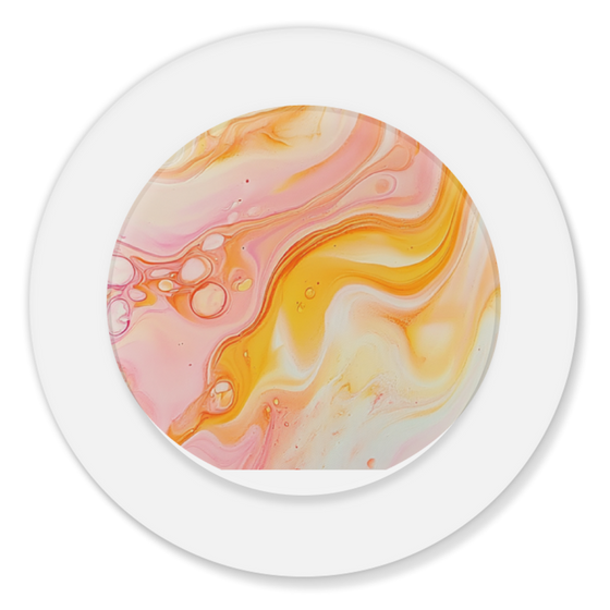 Smart Grip Stand [ White ]［ Color Rain - Original - Tangerine Mist ］