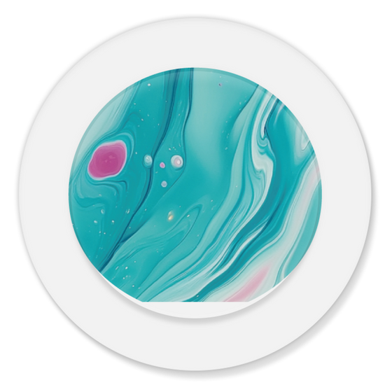Smart Grip Stand [ White ]［ Color Rain - Original - Serene Wave ］