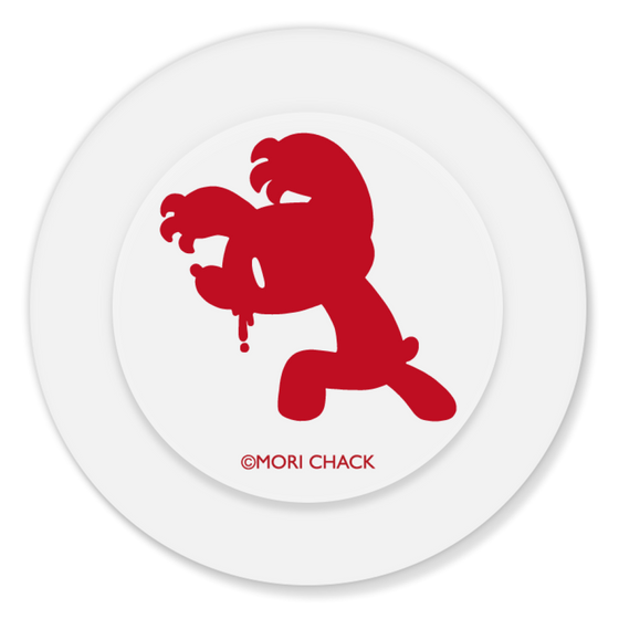 Smart Grip Stand [ White ]［ Gloomy - Silhouette - Red ］