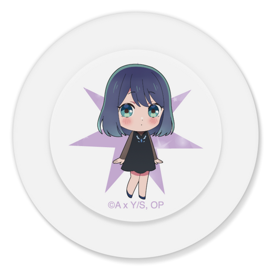 Smart Grip Stand [ White ]［ 【OSHI NO KO】 -  Akane Kurokawa - Mini Character ］