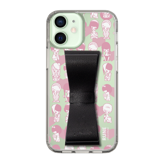Slim Protection Case - STAND & RING RIBBON Black［ Rune Naito - RUNE Girl Kids ］
