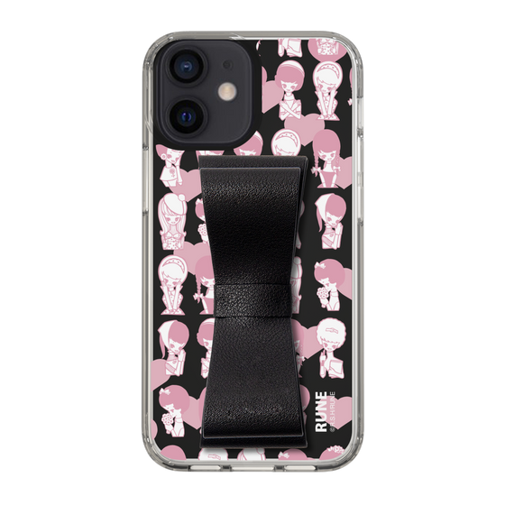 Slim Protection Case - STAND & RING RIBBON Black［ Rune Naito - RUNE Girl Kids ］