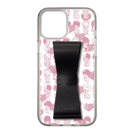 Slim Protection Case - STAND & RING RIBBON Black［ Rune Naito - RUNE Girl Kids ］