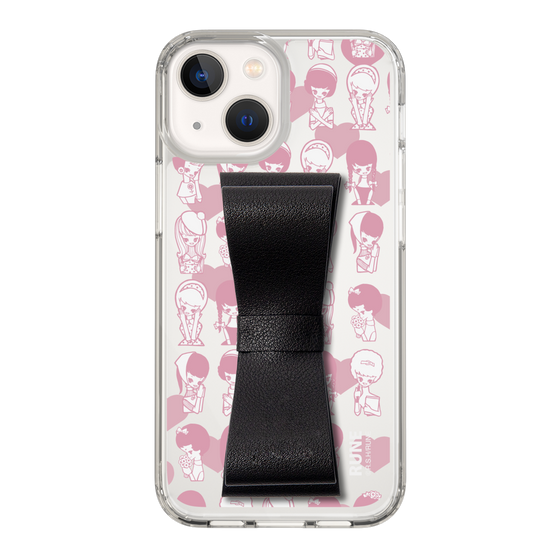 Slim Protection Case - STAND & RING RIBBON Black［ Rune Naito - RUNE Girl Kids ］