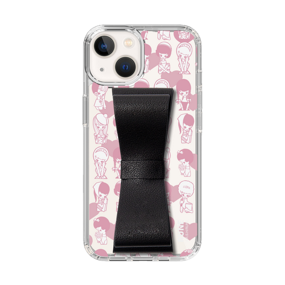 Slim Protection Case - STAND & RING RIBBON Black［ Rune Naito - RUNE Girl Kids ］