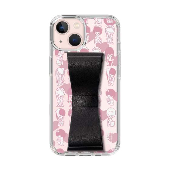 Slim Protection Case - STAND & RING RIBBON Black［ Rune Naito - RUNE Girl Kids ］