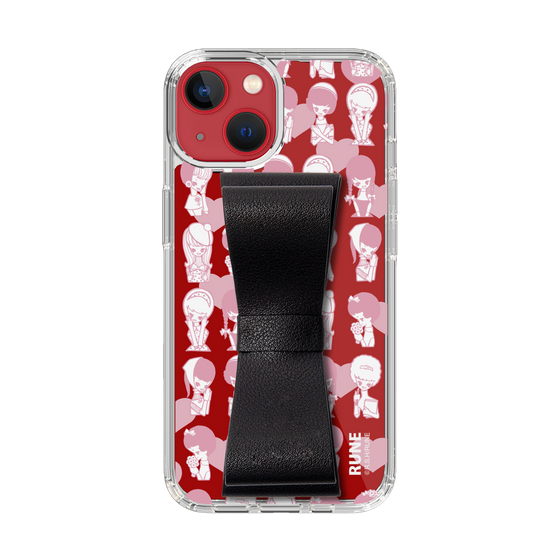 Slim Protection Case - STAND & RING RIBBON Black［ Rune Naito - RUNE Girl Kids ］