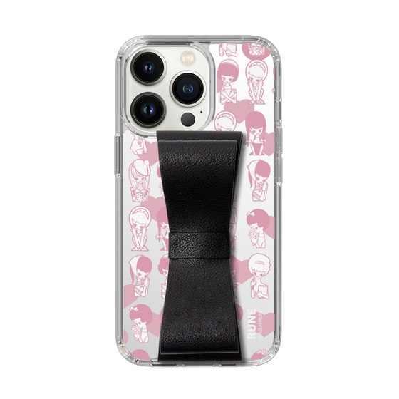 Slim Protection Case - STAND & RING RIBBON Black［ Rune Naito - RUNE Girl Kids ］
