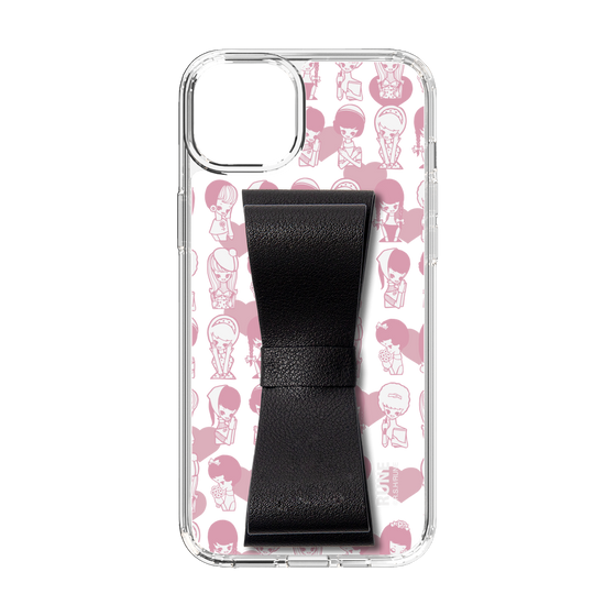 Slim Protection Case - STAND & RING RIBBON Black［ Rune Naito - RUNE Girl Kids ］