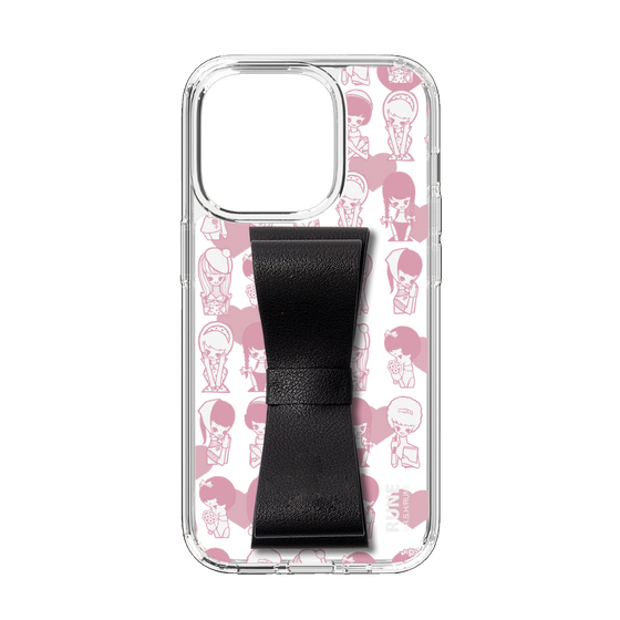 Slim Protection Case - STAND & RING RIBBON Black［ Rune Naito - RUNE Girl Kids ］