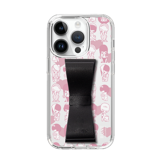Slim Protection Case - STAND & RING RIBBON Black［ Rune Naito - RUNE Girl Kids ］