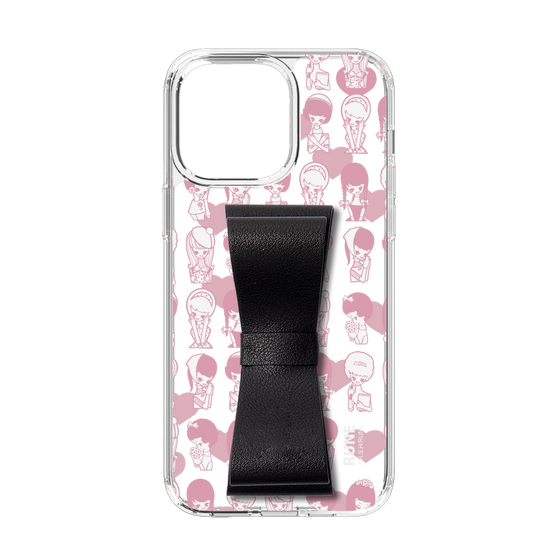 Slim Protection Case - STAND & RING RIBBON Black［ Rune Naito - RUNE Girl Kids ］
