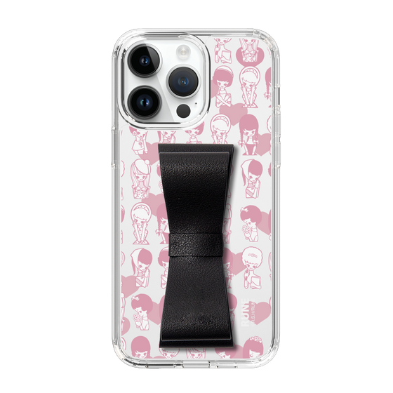 Slim Protection Case - STAND & RING RIBBON Black［ Rune Naito - RUNE Girl Kids ］