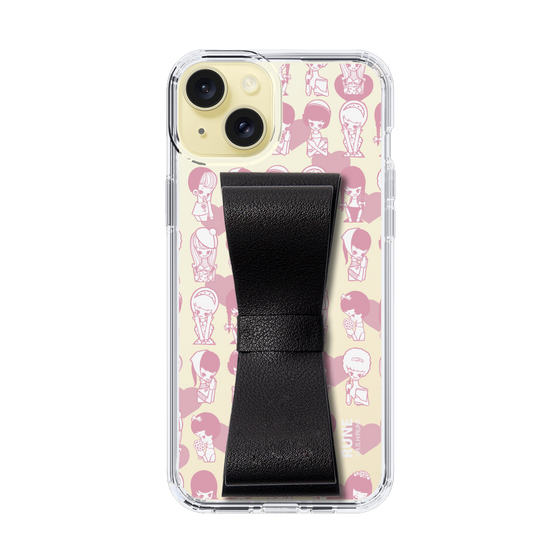 Slim Protection Case - STAND & RING RIBBON Black［ Rune Naito - RUNE Girl Kids ］