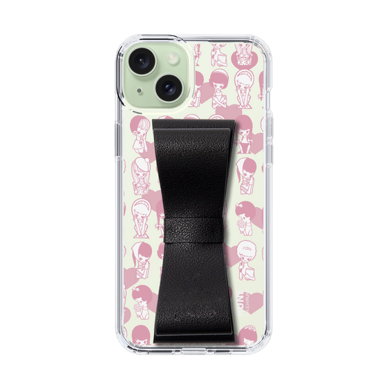 Slim Protection Case - STAND & RING RIBBON Black［ Rune Naito - RUNE Girl Kids ］