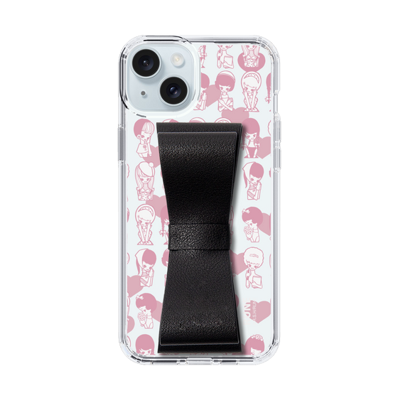 Slim Protection Case - STAND & RING RIBBON Black［ Rune Naito - RUNE Girl Kids ］