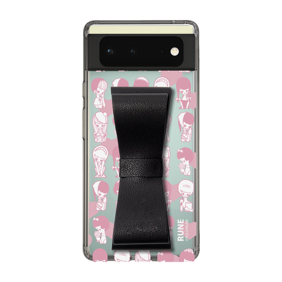Slim Protection Case - STAND & RING RIBBON Black［ Rune Naito - RUNE Girl Kids ］