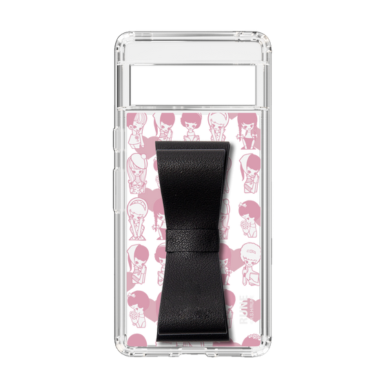 Slim Protection Case - STAND & RING RIBBON Black［ Rune Naito - RUNE Girl Kids ］