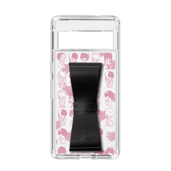 Slim Protection Case - STAND & RING RIBBON Black［ Rune Naito - RUNE Girl Kids ］
