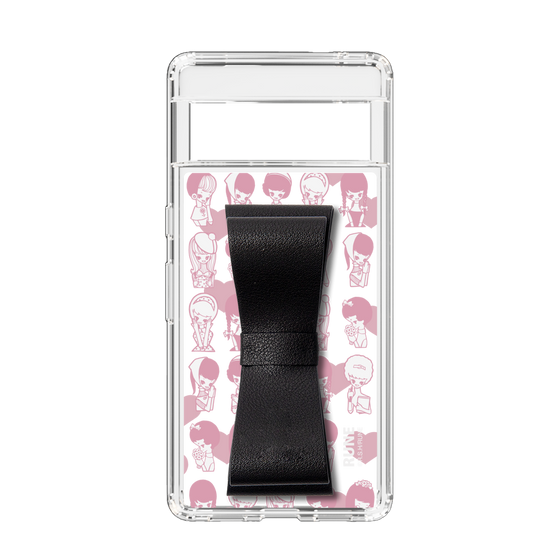 Slim Protection Case - STAND & RING RIBBON Black［ Rune Naito - RUNE Girl Kids ］