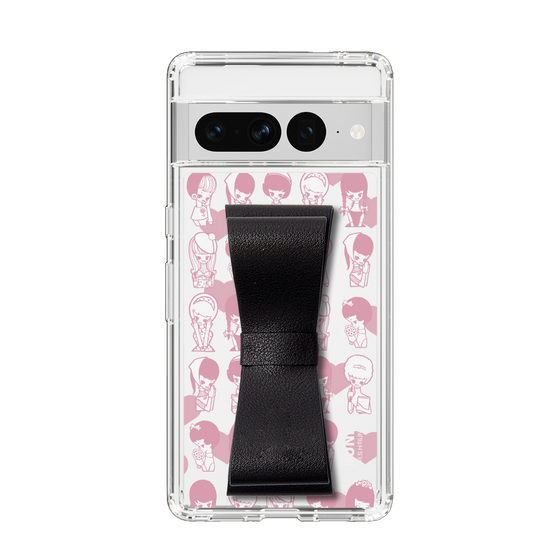 Slim Protection Case - STAND & RING RIBBON Black［ Rune Naito - RUNE Girl Kids ］