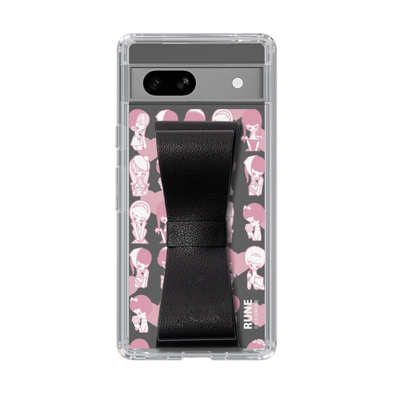 Slim Protection Case - STAND & RING RIBBON Black［ Rune Naito - RUNE Girl Kids ］