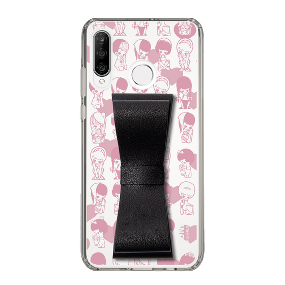 Slim Protection Case - STAND & RING RIBBON Black［ Rune Naito - RUNE Girl Kids ］