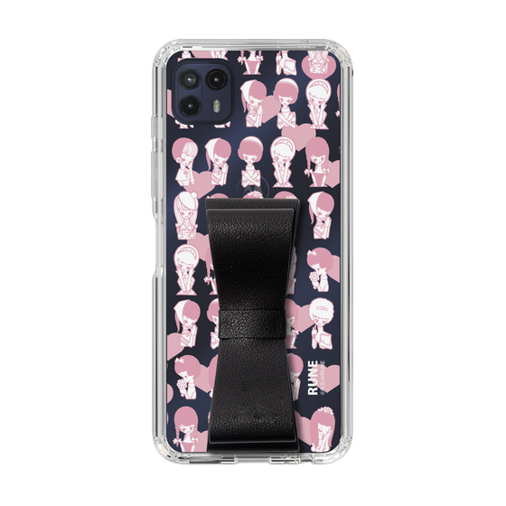 Slim Protection Case - STAND & RING RIBBON Black［ Rune Naito - RUNE Girl Kids ］