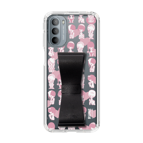 Slim Protection Case - STAND & RING RIBBON Black［ Rune Naito - RUNE Girl Kids ］