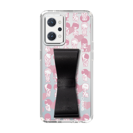 Slim Protection Case - STAND & RING RIBBON Black［ Rune Naito - RUNE Girl Kids ］